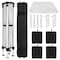 Flash Furniture 10'x10' White Pop Up Canopy Tent with Wheeled Case JJ-GZ1010PKG-WH-GG - alternate 9